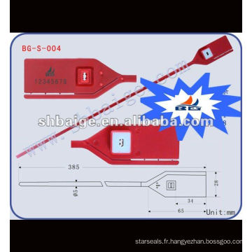 Joint d&#39;étanchéité BG-S-004, bande d&#39;étanchéité en plastique, joints d&#39;étanchéité